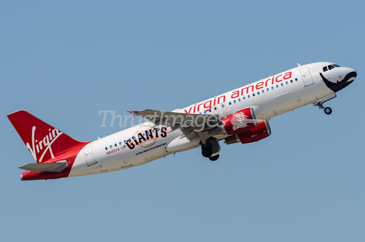 Airbus A320-214 N849VA (cn 4991) "fly bye baby"